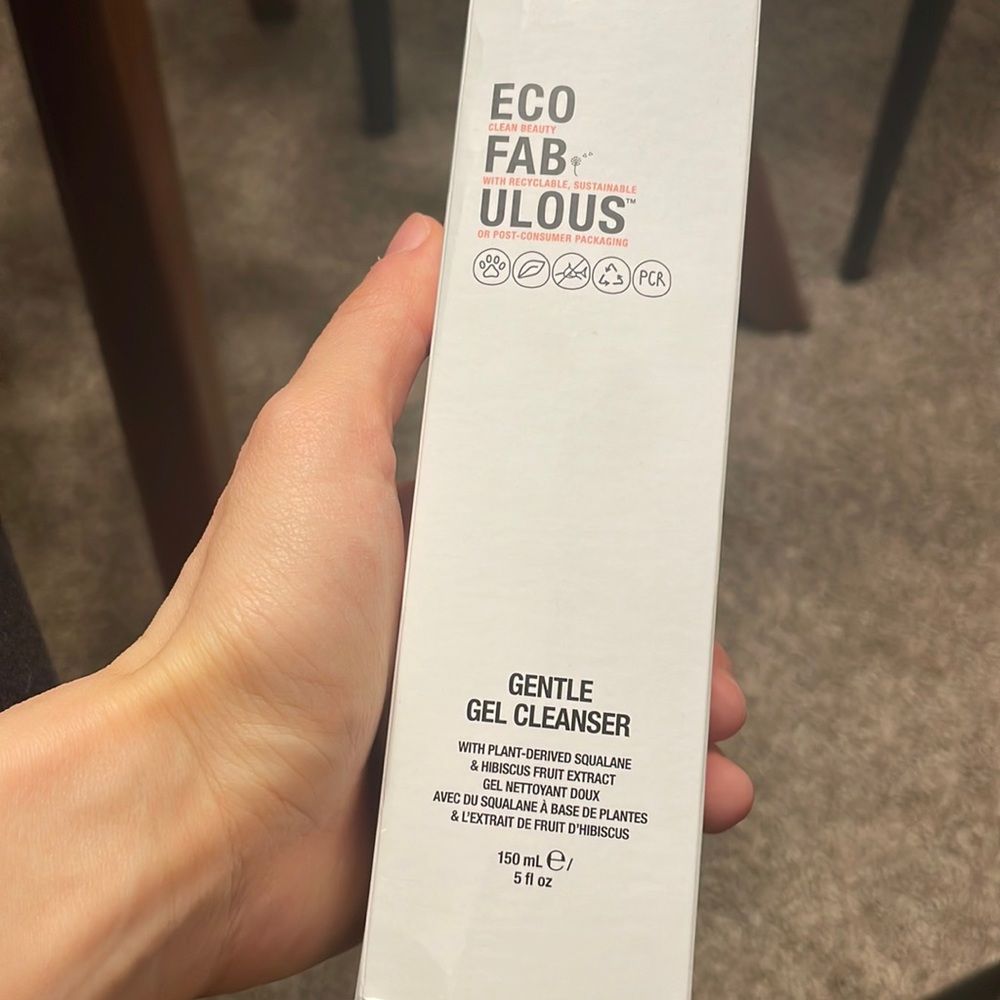 EcoFabulous gentle gel cleanser